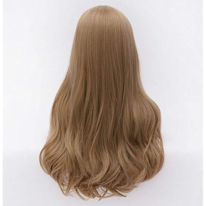 DILLARDS Fashion Fluffy Long Curly Wigs Light Brown 0820-1 - Image 4